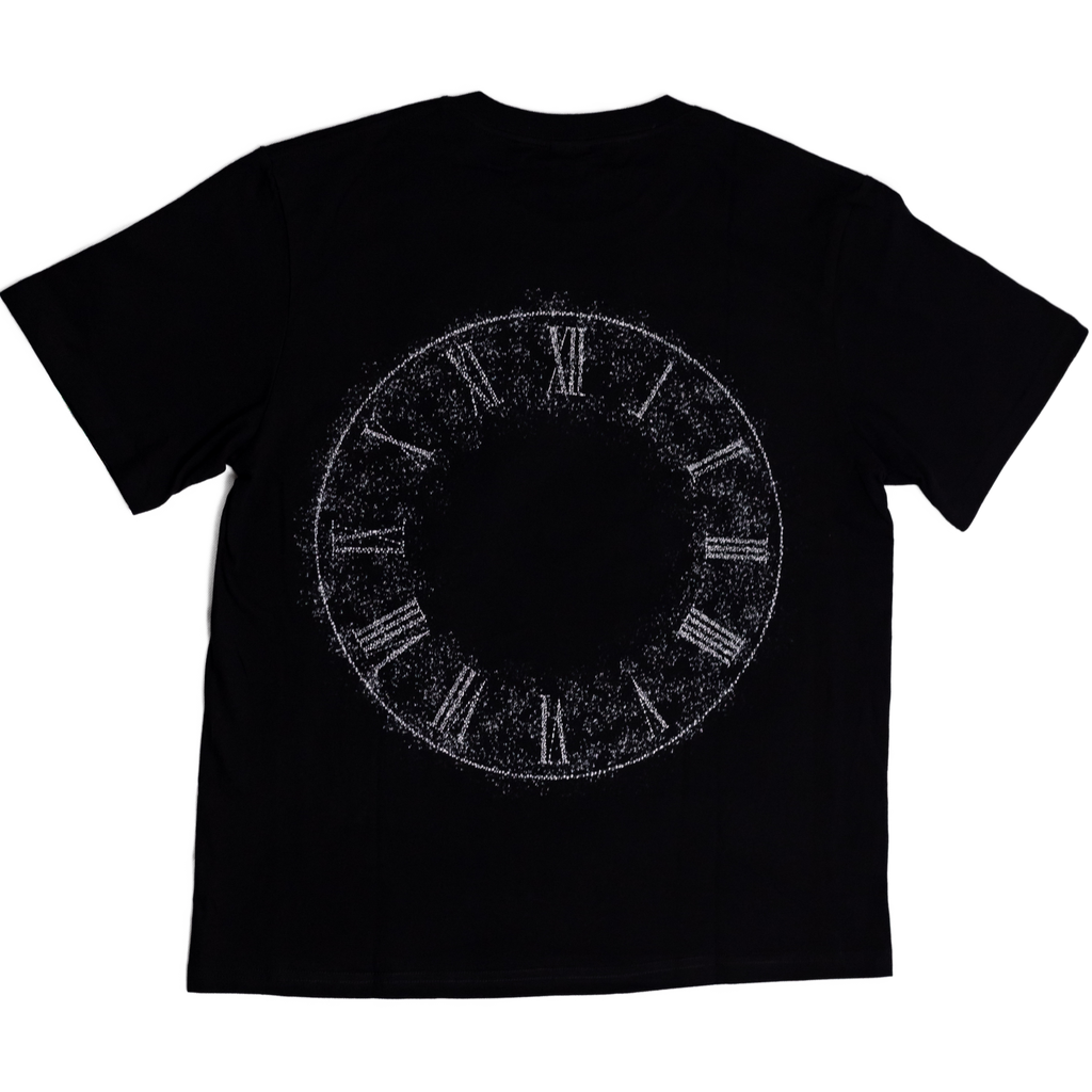 CLOCKED TEE (Black)