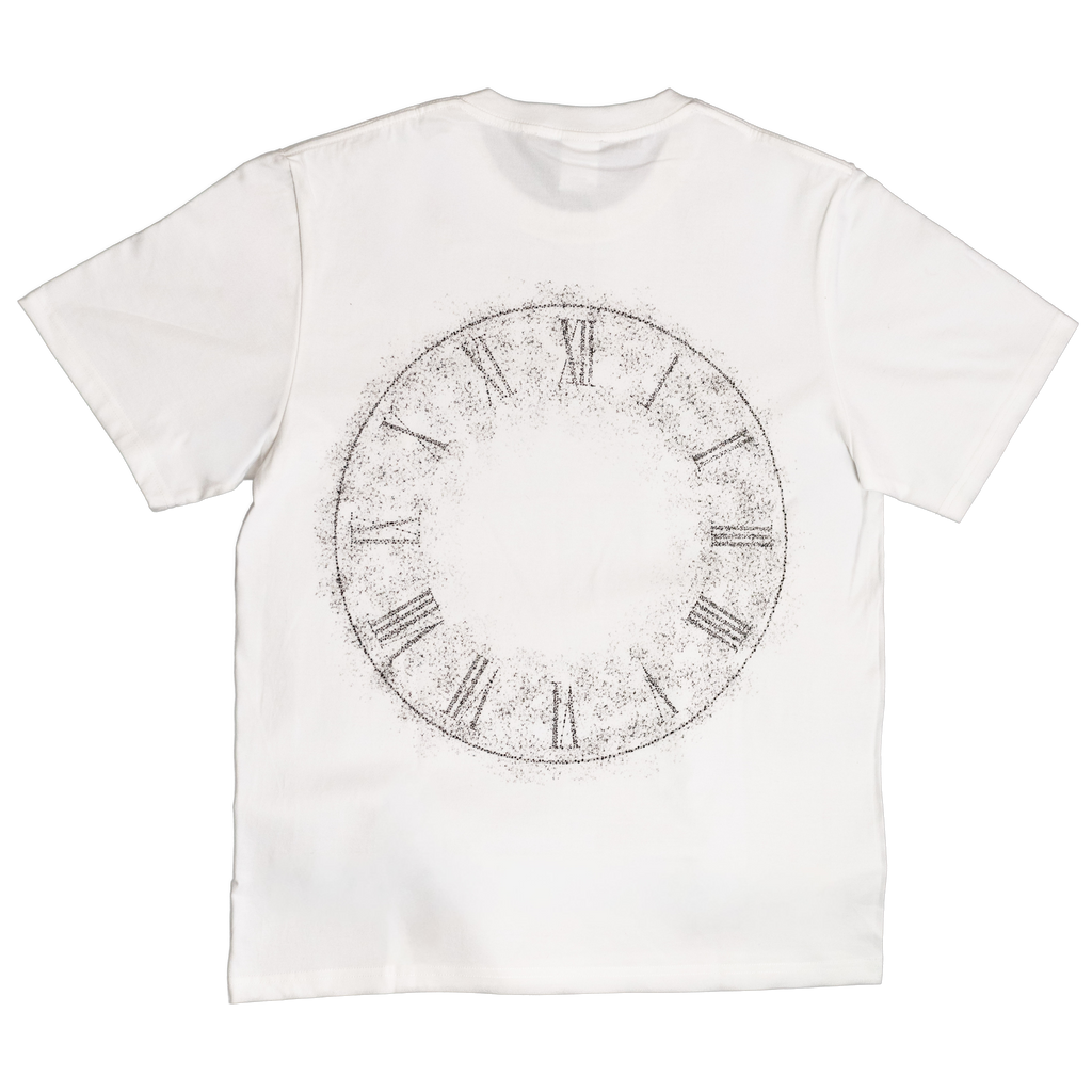 CLOCKED TEE (White)